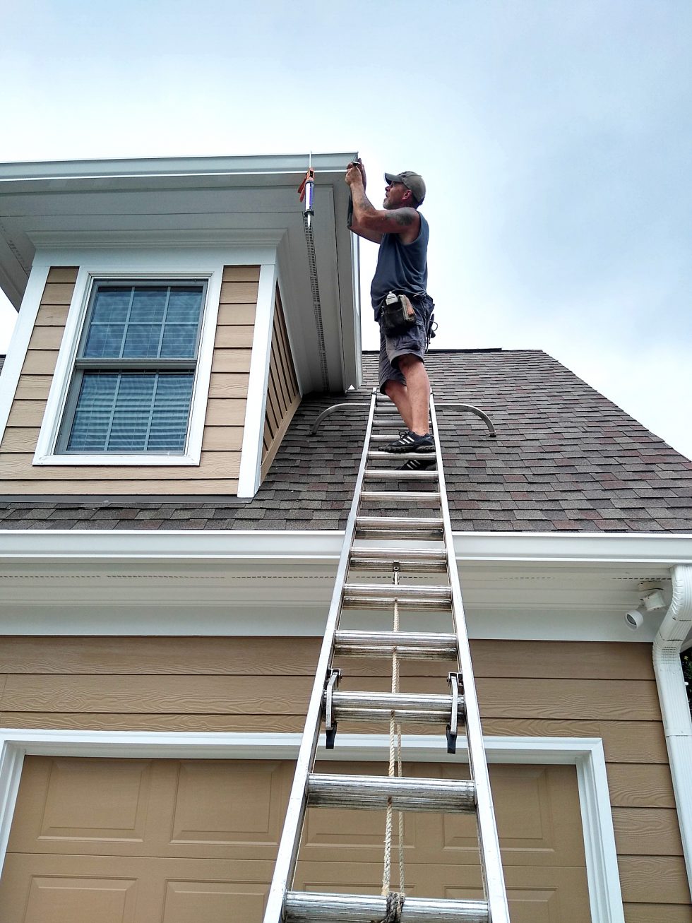 New gutter installation | Joe's Gutters Knoxville TN.